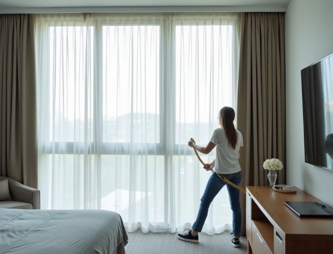 Upper Kedron Sheer Curtain Cleaning